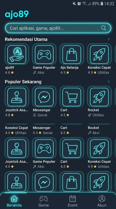 ajo89 - Pusat Akses Aplikasi Populer & Uji Kanal Terbaik
